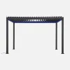 Pérgola bioclimática Triomphe 3x4m LED + toldo de 4m