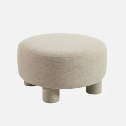 Puff de tela para sofá Zenio