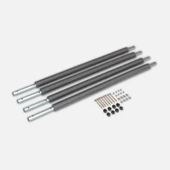 Red de seguridad para cama elástica, 305 a 490cm, set de 4