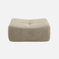 Reposapiés para sillón Sokol de borreguito texturizado