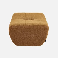 Reposapiés para sillón Sokol de borreguito texturizado