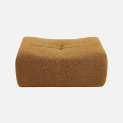 Reposapiés para sillón Sokol de borreguito texturizado