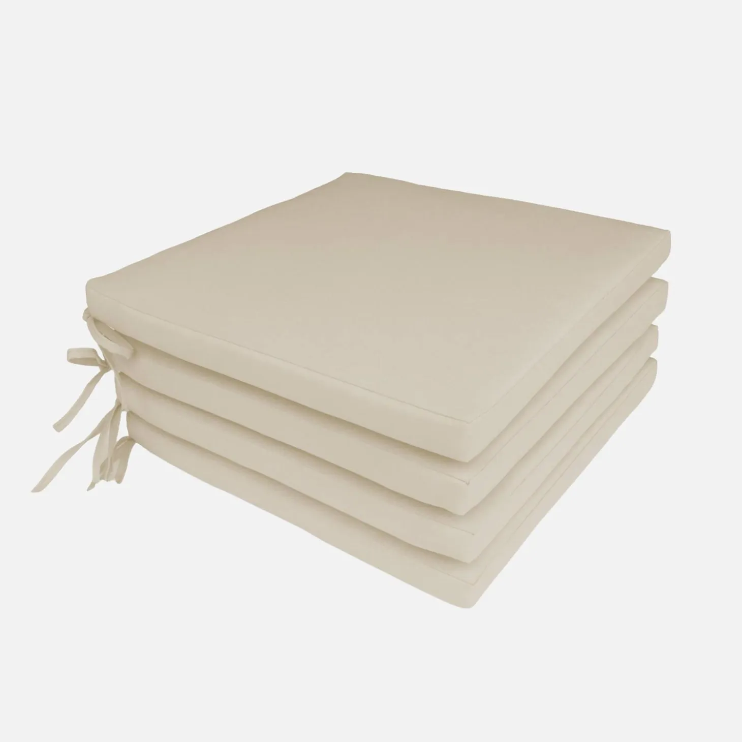Set de 4 cojínes para silla de jardín