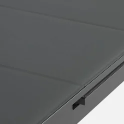 Set mesa de jardín extensible de aluminio de 8 a 10 sillas