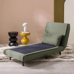 Silla convertible en cama tela base madera