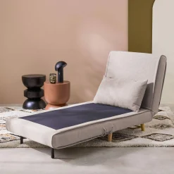 Silla convertible en cama tela base madera