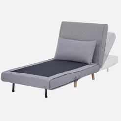 Silla convertible en cama tela base madera