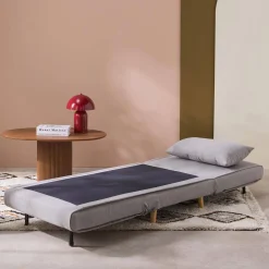 Silla convertible en cama tela base madera