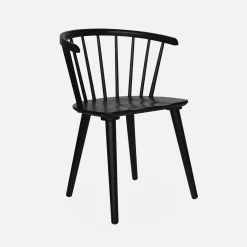 Silla de bar de madera, set de 4