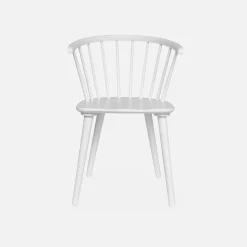 Silla de bar de madera, set de 4