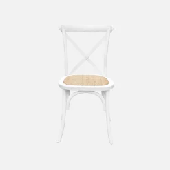 Silla de bistró vintage de madera, set de 2