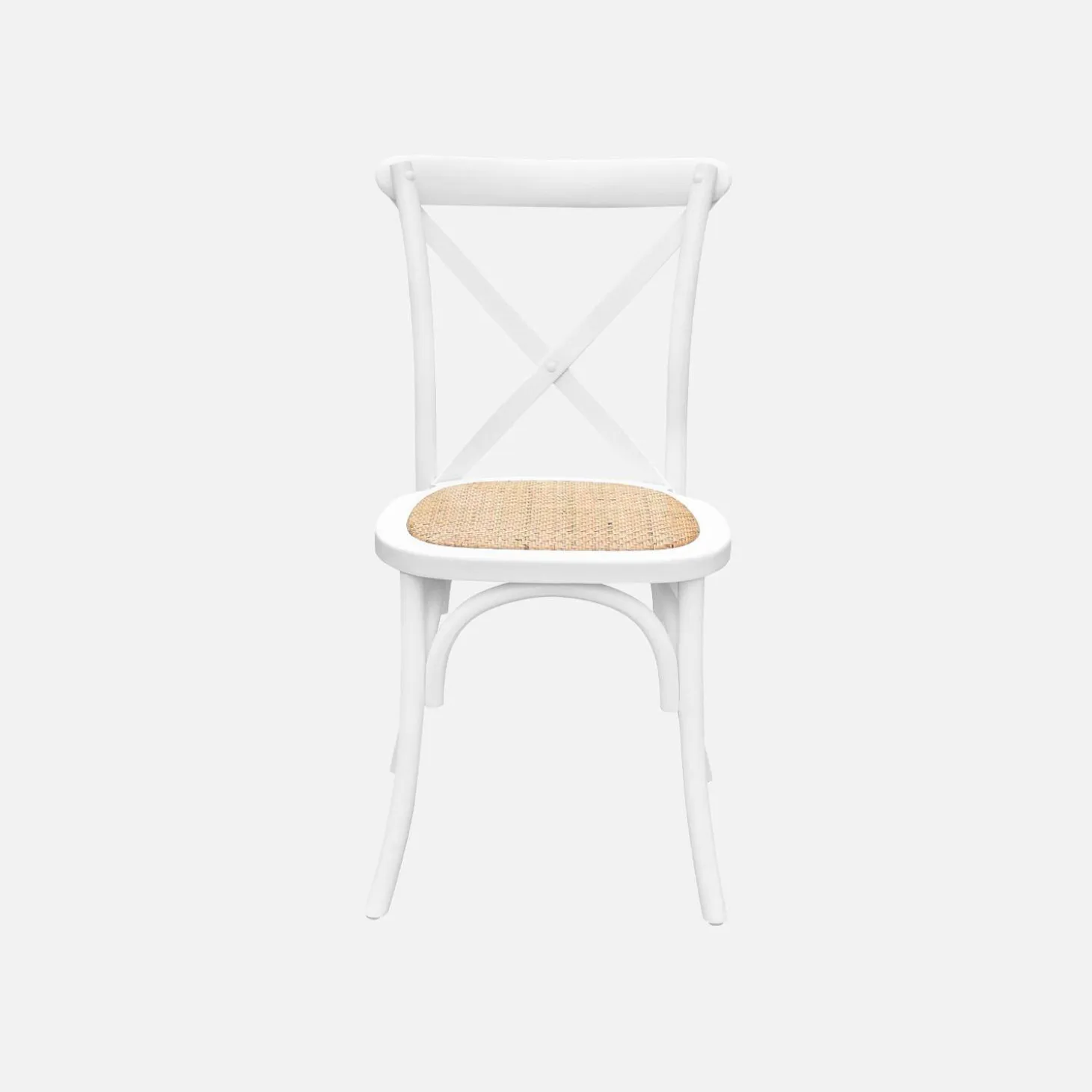 Silla de bistró vintage de madera, set de 4