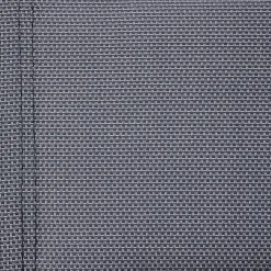 Silla de jardín apilable de aluminio, set de 2