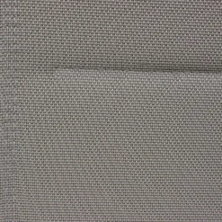 Silla de jardín apilable de aluminio, set de 2