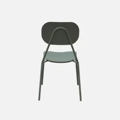 Silla de jardín de aluminio, set de 4