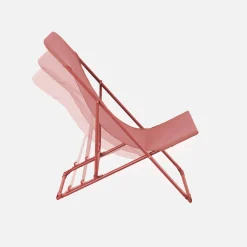 Silla de jardín plegable, set de 4