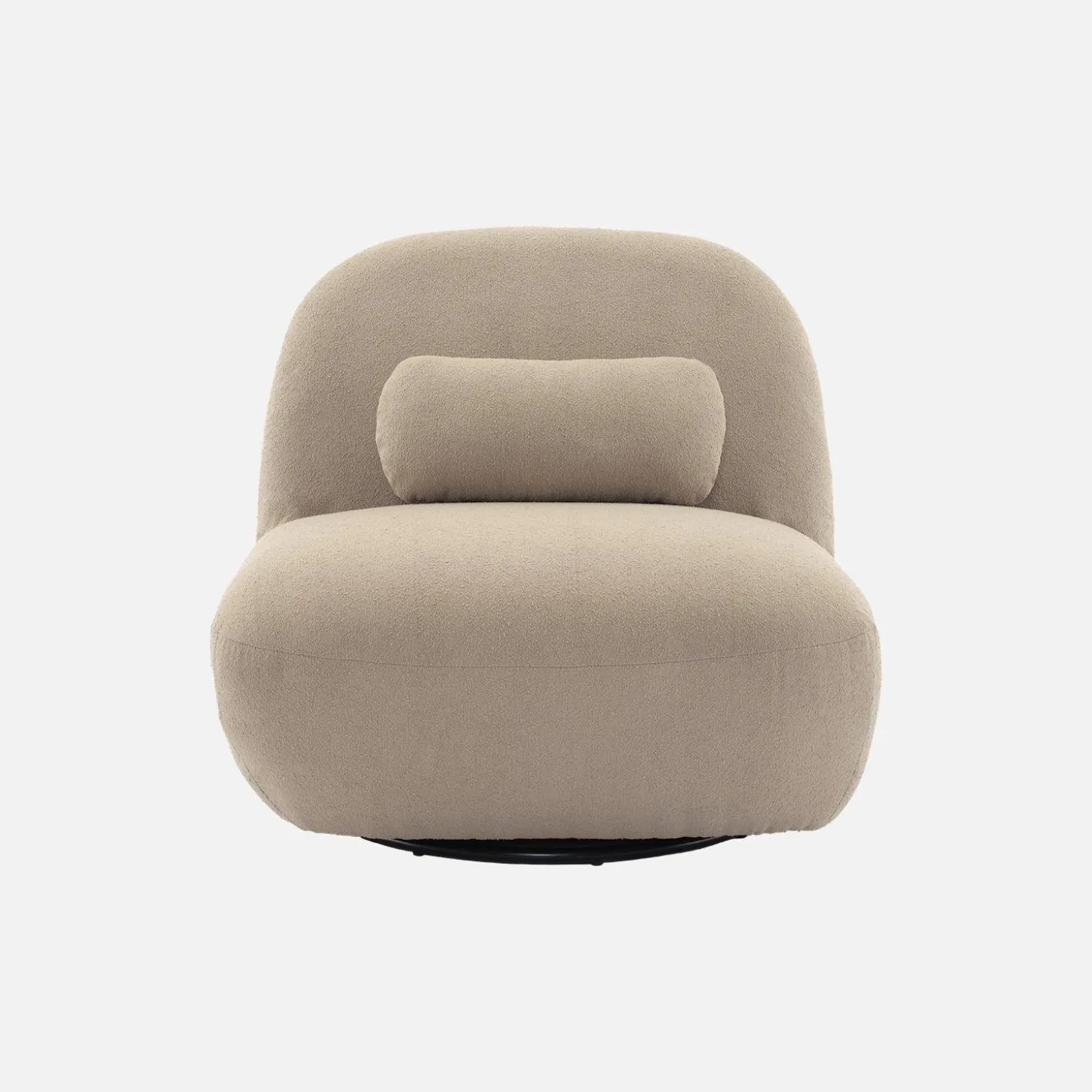 Silla giratoria 360° borreguito texturizada
