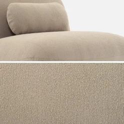 Silla giratoria 360° borreguito texturizada