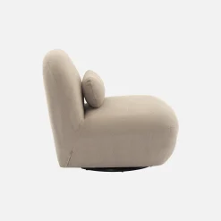 Silla giratoria 360° borreguito texturizada