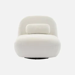 Silla giratoria 360° borreguito texturizada