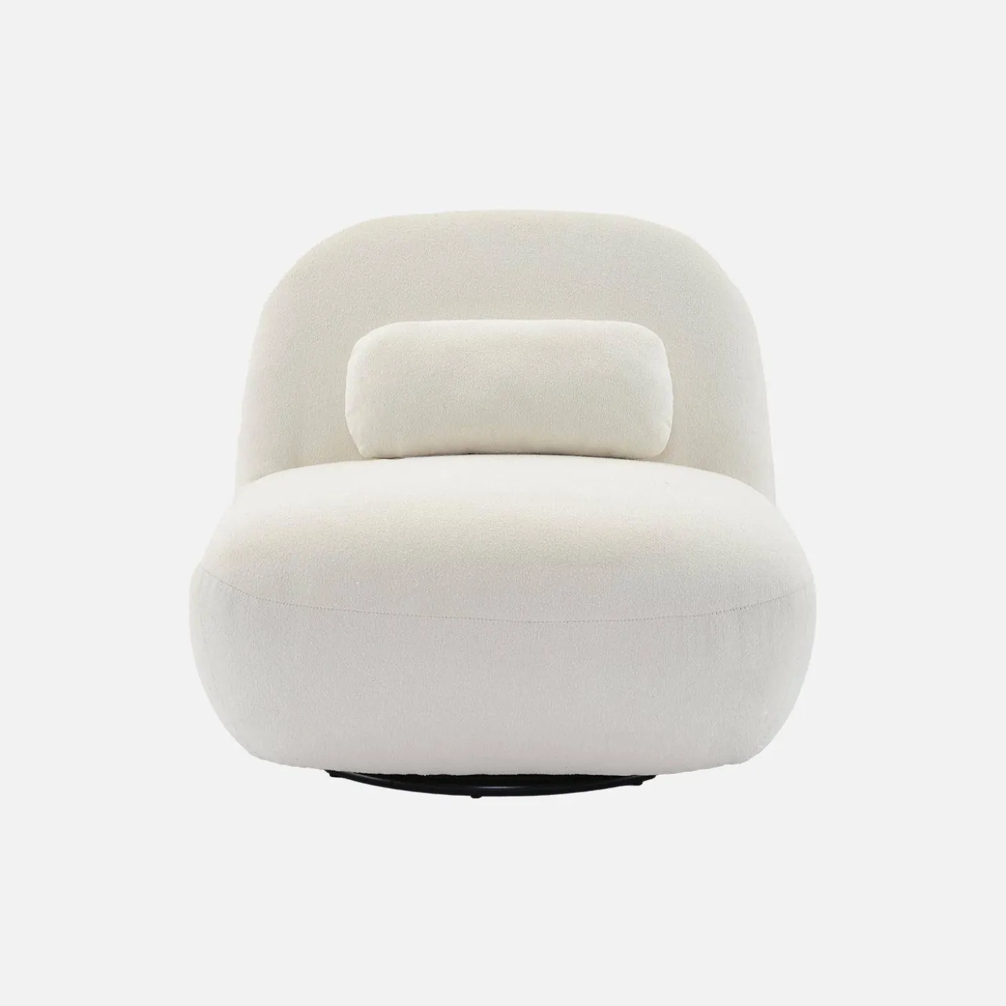 Silla giratoria 360° borreguito texturizada