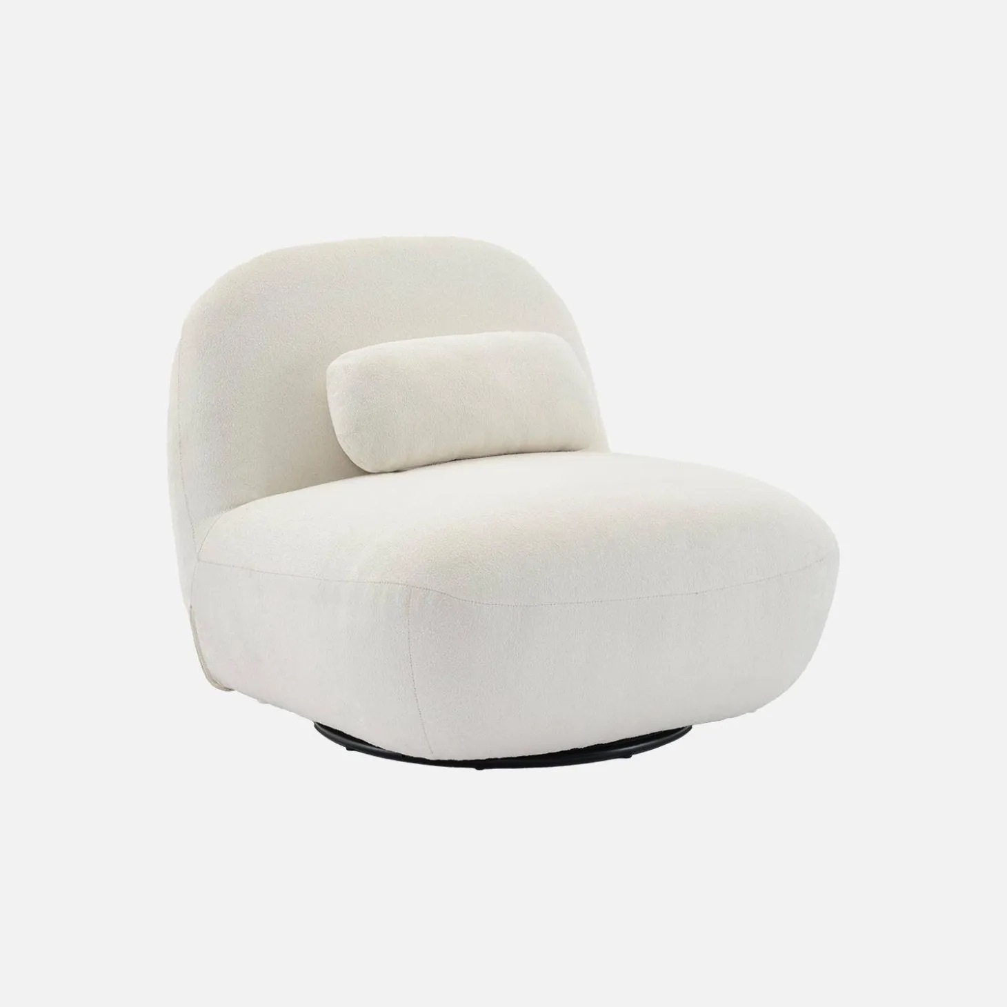 Silla giratoria 360° borreguito texturizada