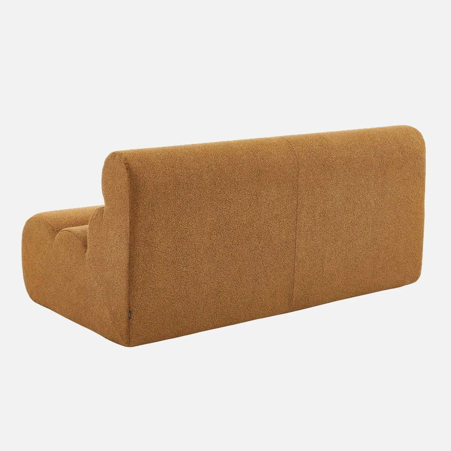 Sillón borreguito texturizado, 2 plazas