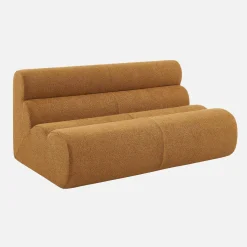 Sillón borreguito texturizado, 2 plazas