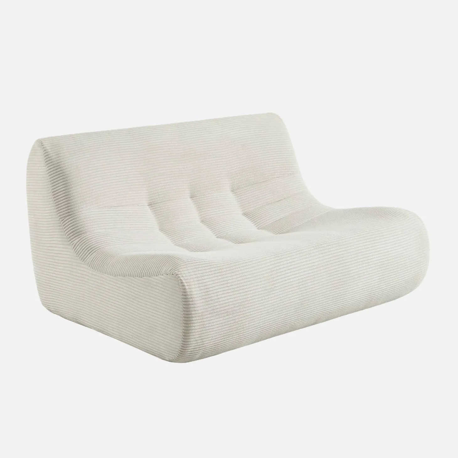 Sillón de pana gruesa, 2 plazas