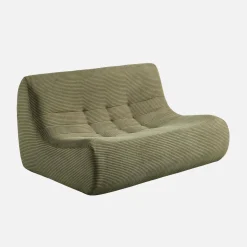 Sillón de pana gruesa, 2 plazas
