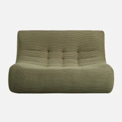Sillón de pana gruesa, 2 plazas