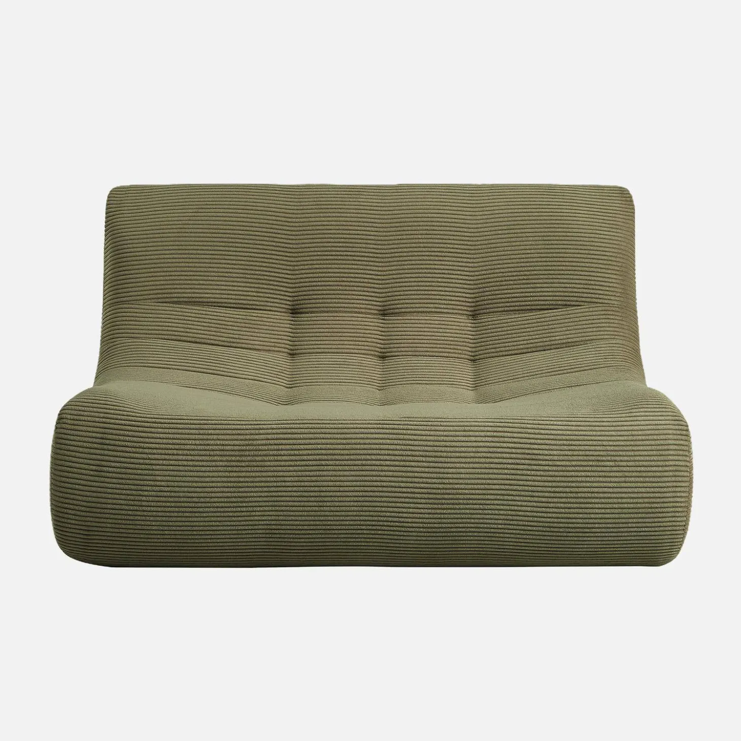 Sillón de pana gruesa, 2 plazas