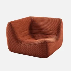 Sillón esquinero de pana