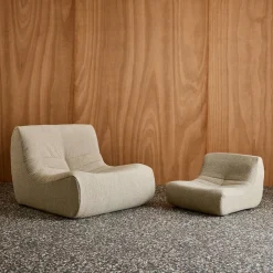 Sillón infantil de una plaza con tejido borreguito texturizado, 1 plaza
