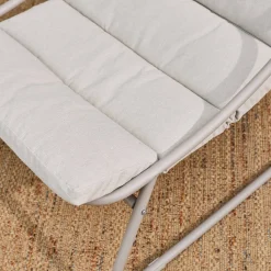 Sillón relax de acero. set de 2