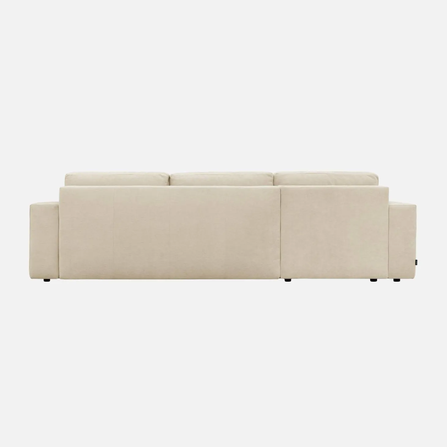 Sofá cama esquinero de tela chenilla, 3 plazas