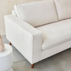 Sofá cama con colchón de 12cm, 3 plazas