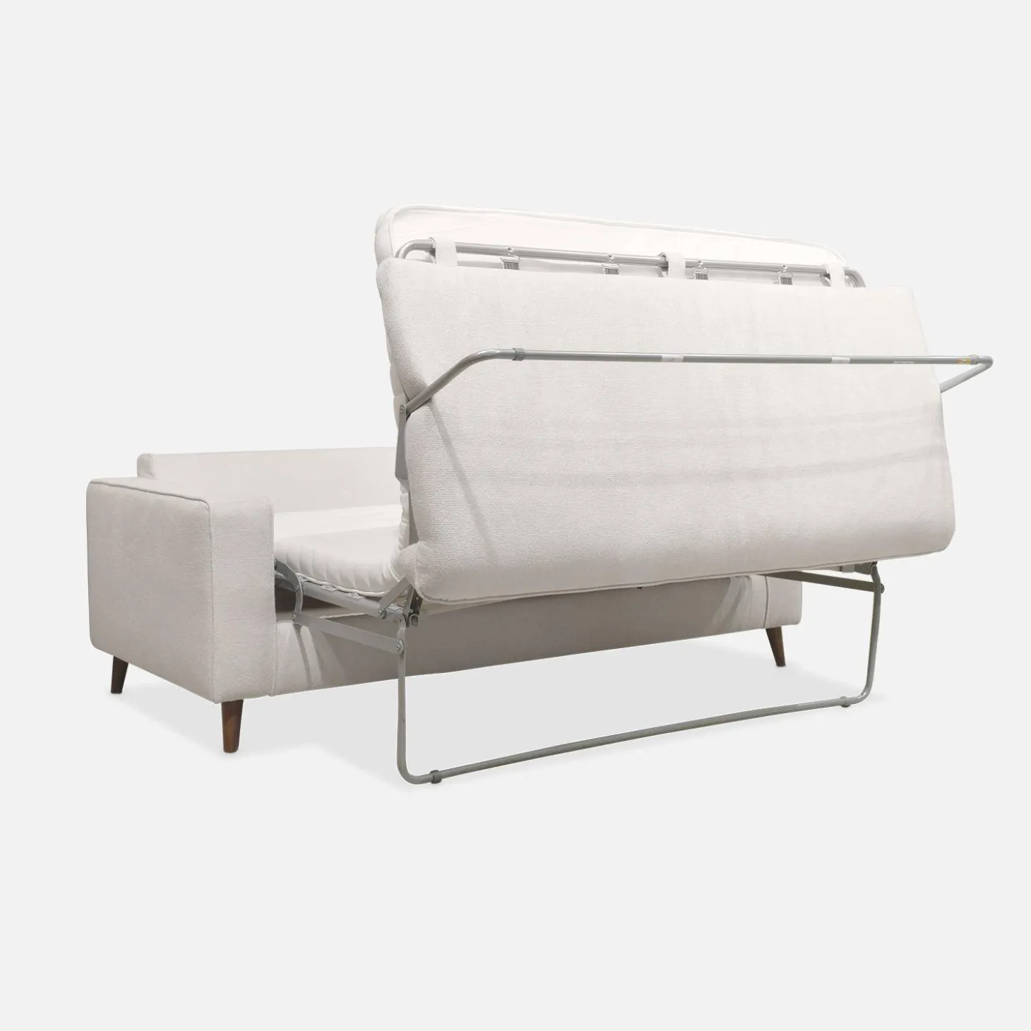 Sofá cama con colchón de 12cm, 3 plazas