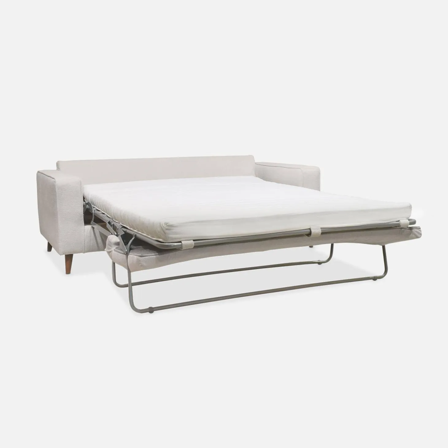 Sofá cama con colchón de 12cm, 3 plazas