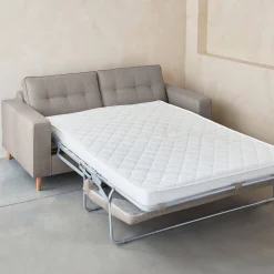 Sofá cama con colchón de 12cm, 3 plazas