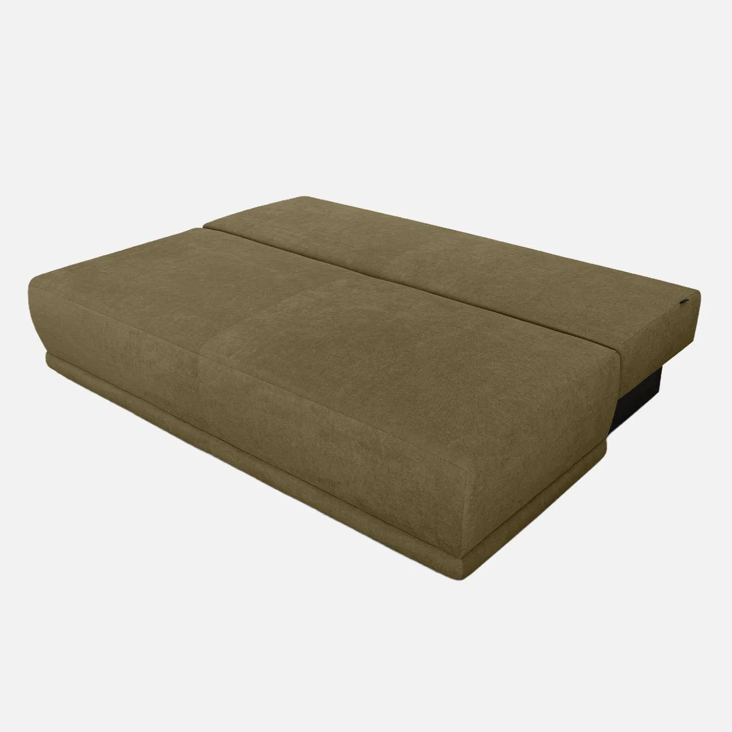 Sofá cama de chenilla, 3 plazas