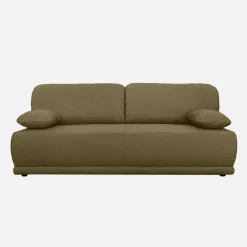 Sofá cama de chenilla, 3 plazas