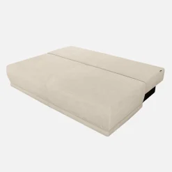 Sofá cama de chenilla, 3 plazas