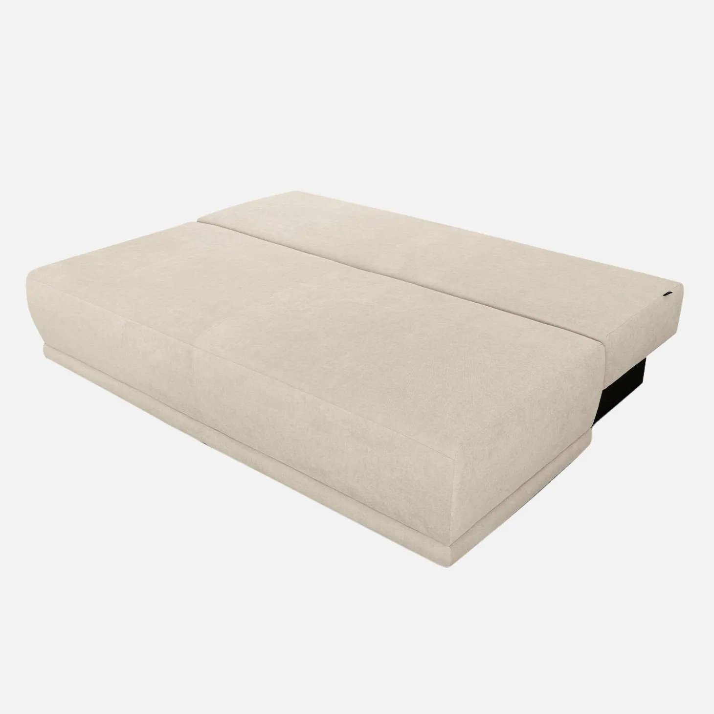 Sofá cama de chenilla, 3 plazas