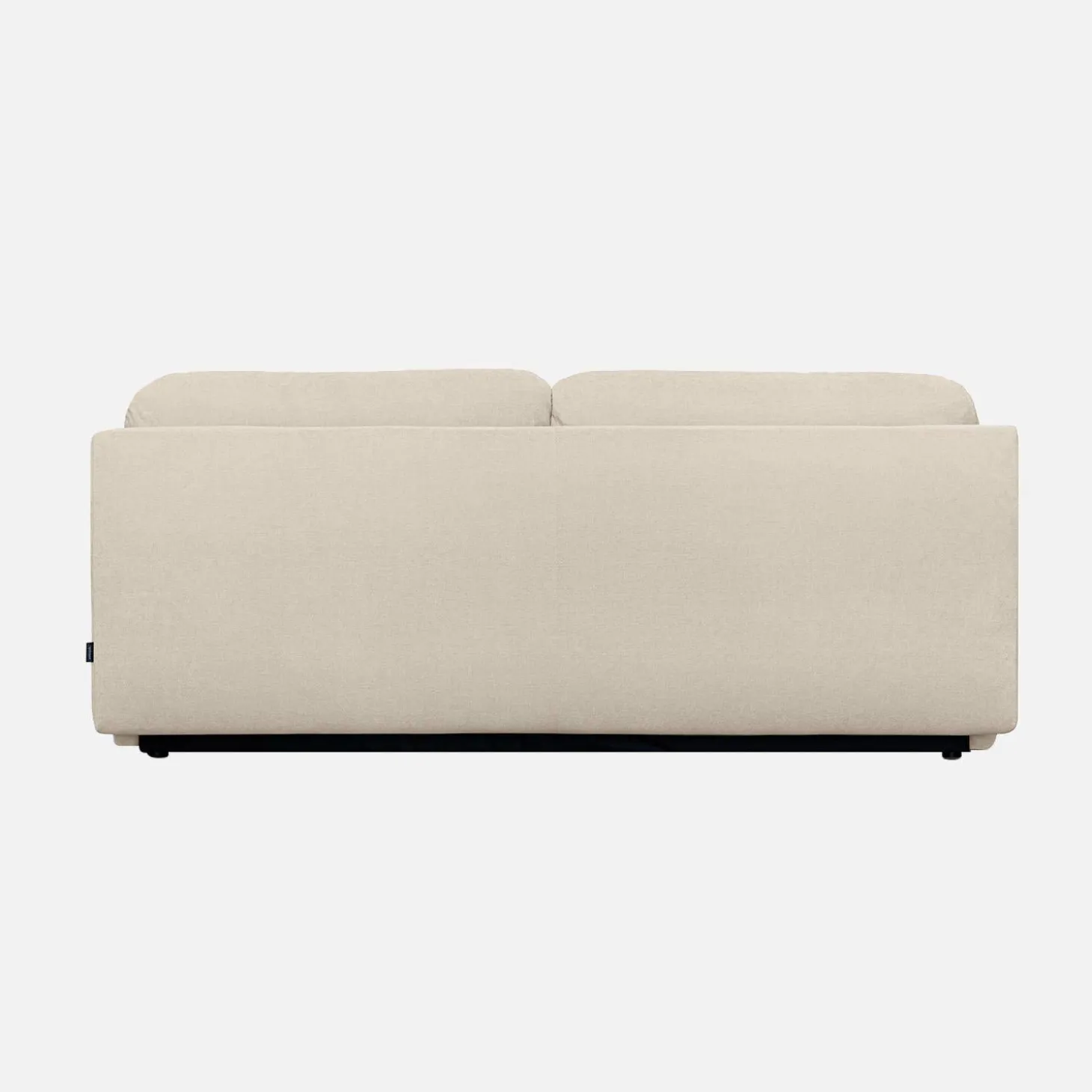 Sofá cama de chenilla, 3 plazas