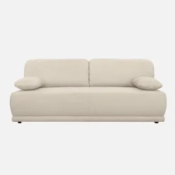 Sofá cama de chenilla, 3 plazas