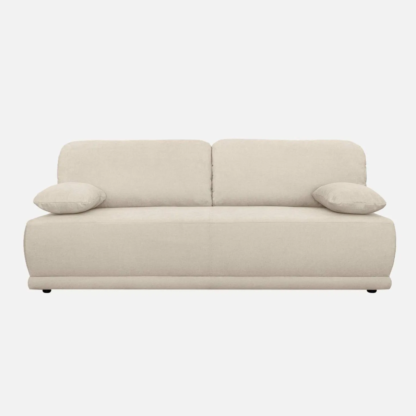 Sofá cama de chenilla, 3 plazas
