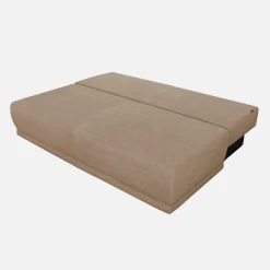 Sofá cama de chenilla, 3 plazas