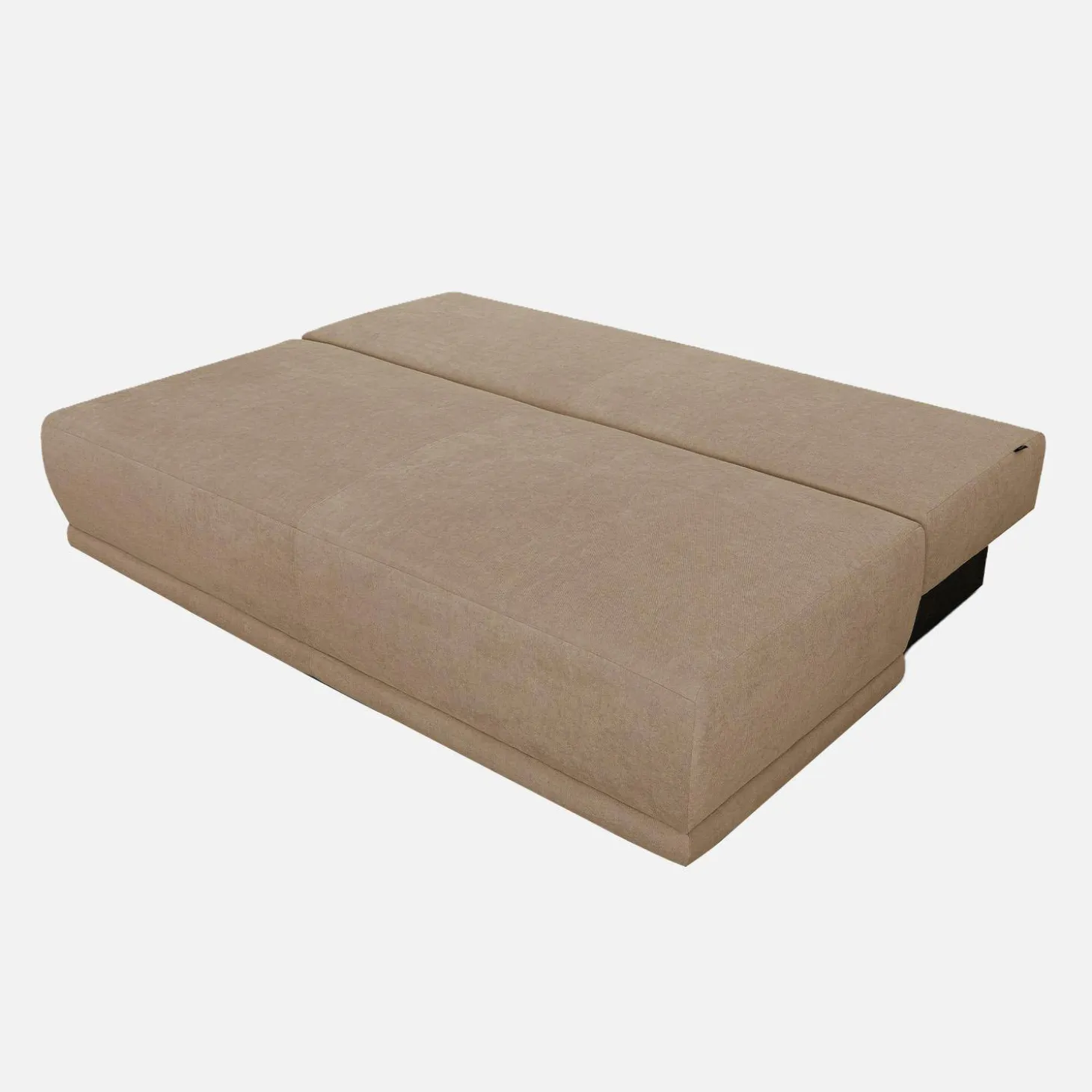 Sofá cama de chenilla, 3 plazas