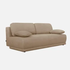 Sofá cama de chenilla, 3 plazas